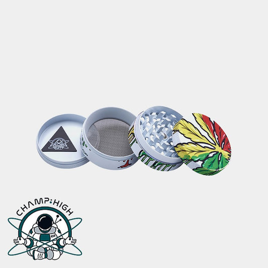 Grinder in metallo White Leaf 40mm - Champ High