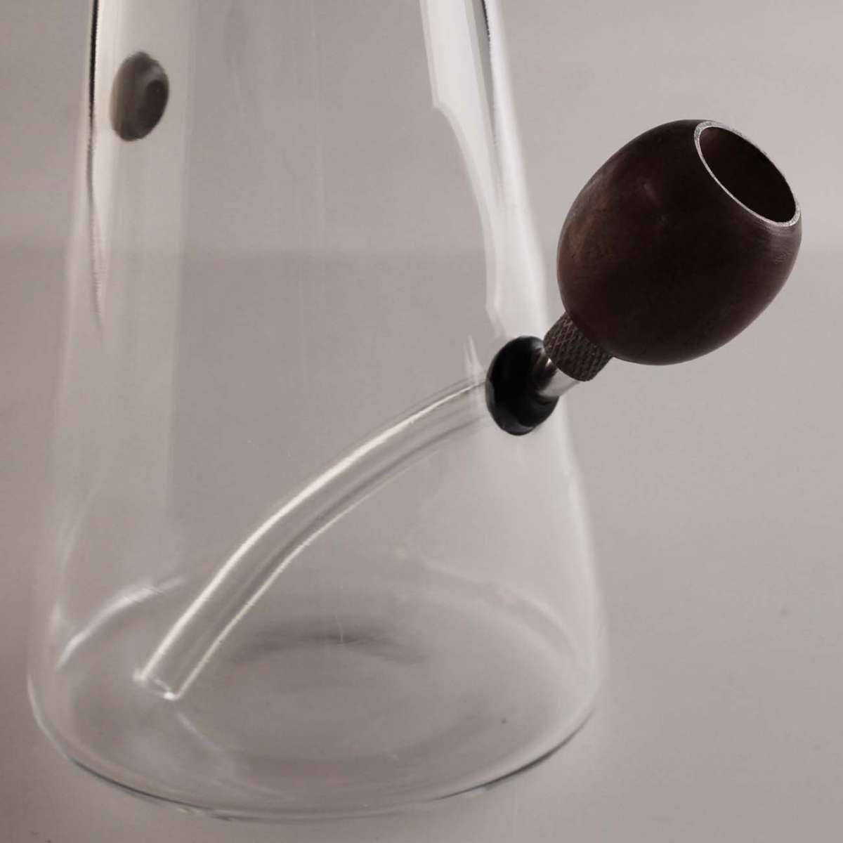 Bong in vetro Mulino Amsterdan 39,5cm - Black Leaf