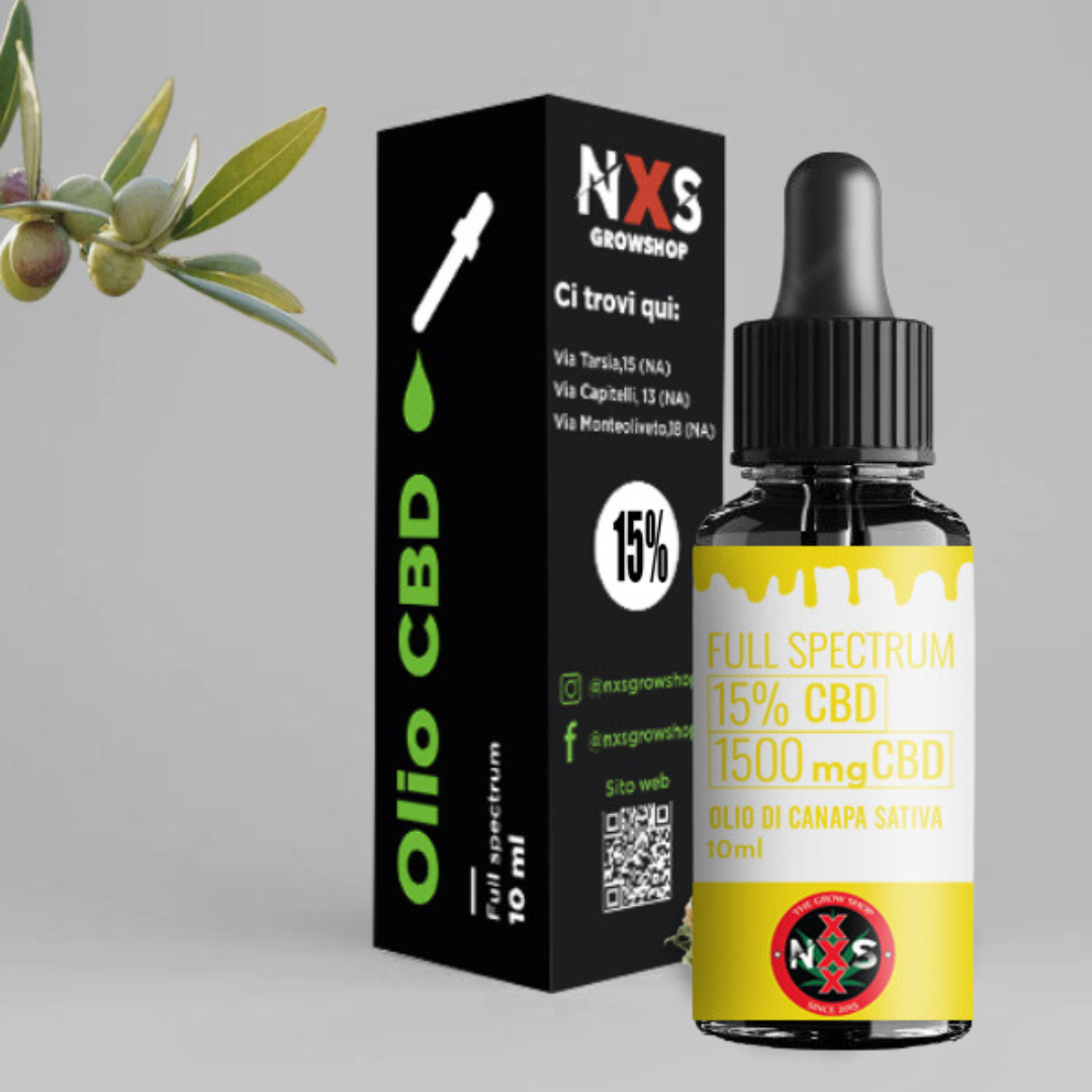 Olio CBD 15% Full Spectrum - NxS