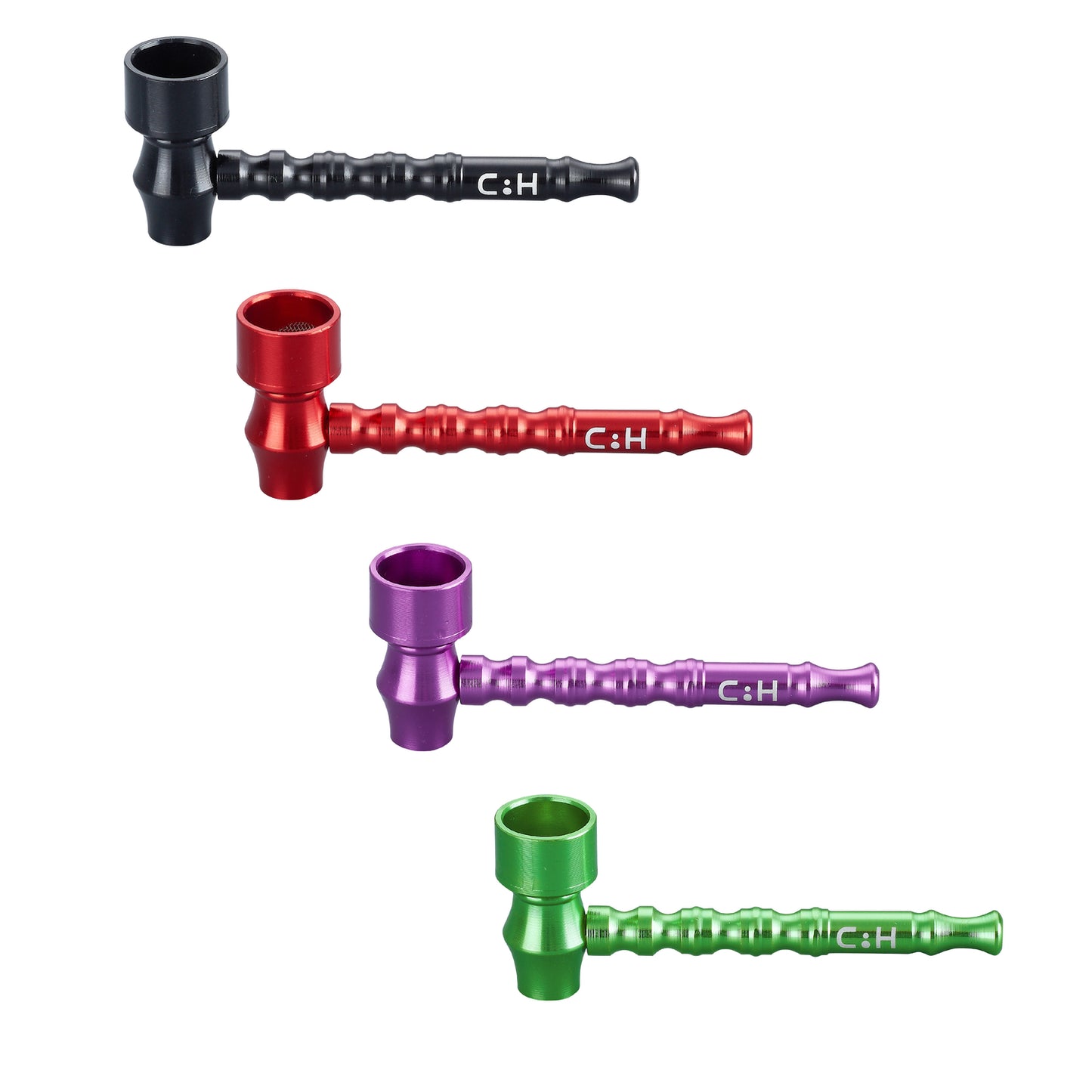 Pipa in alluminio Tiny Shiny Purple 7.6cm - Champ High