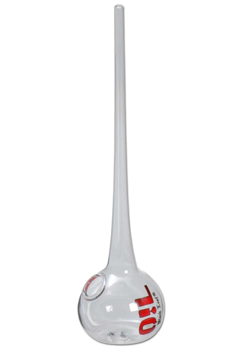 Pipa per olio Hand Vaporizer 19cm - Black Leaf