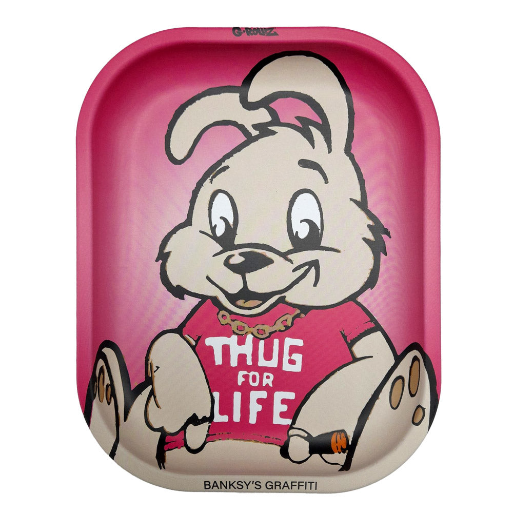 Vassoio 18x14cm - Banksy Thug Rabbit