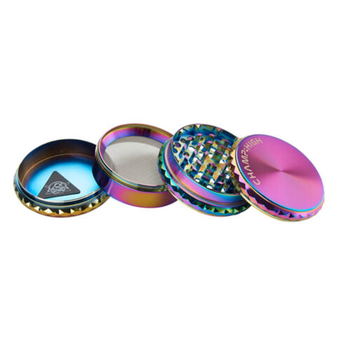 Grinder DIAMANTI ARCOBALENO 65mm 4 Livelli - Champ High