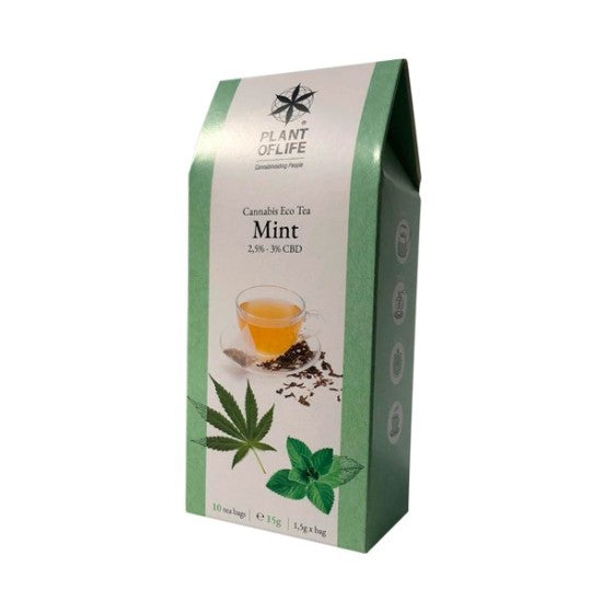Infusione di Tè alla Menta CBD - Plant of Life