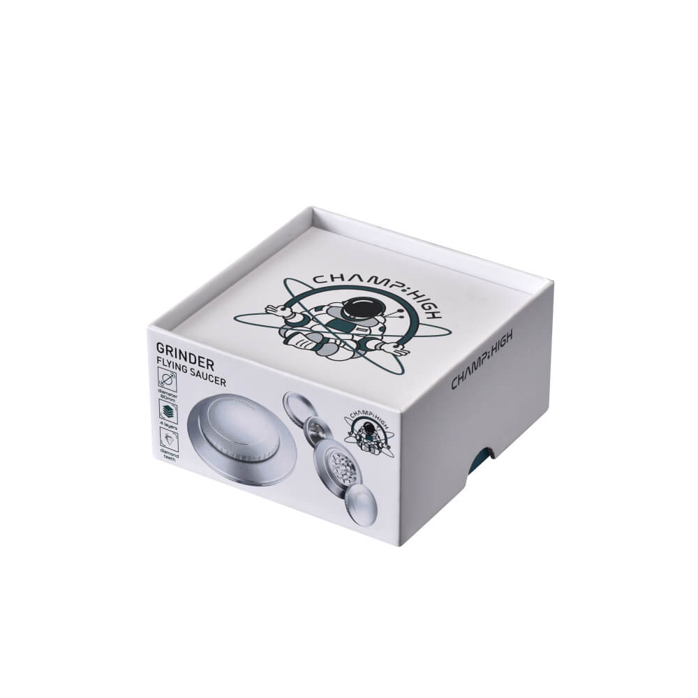 Grinder Silver Flying Saucer 80mm - Champ High