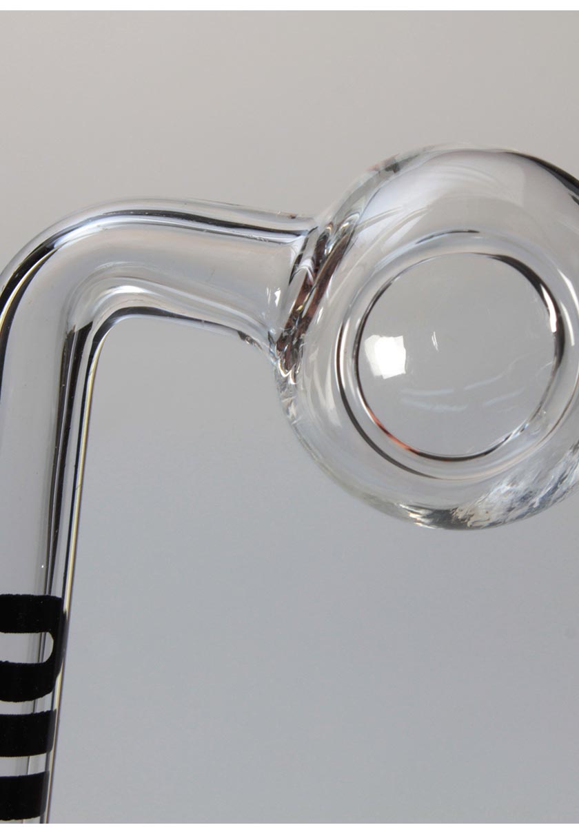 Pipa Dab per estratti e oli 12cm - Black Leaf