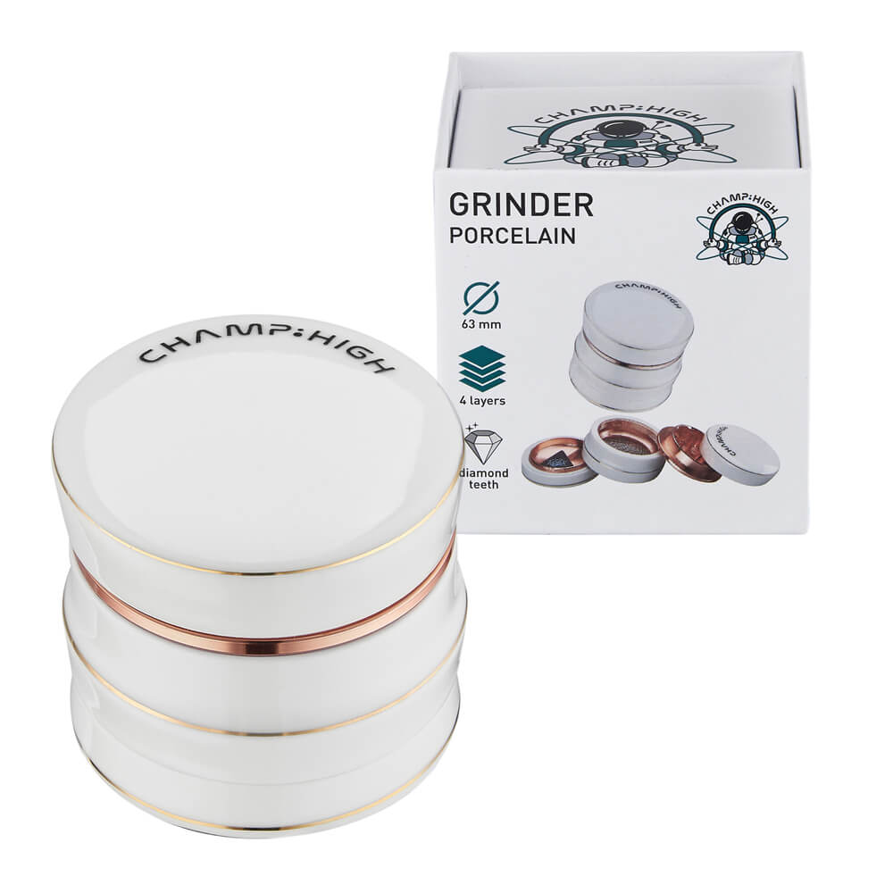 Grinder in Porcellana 63mm - Champ High
