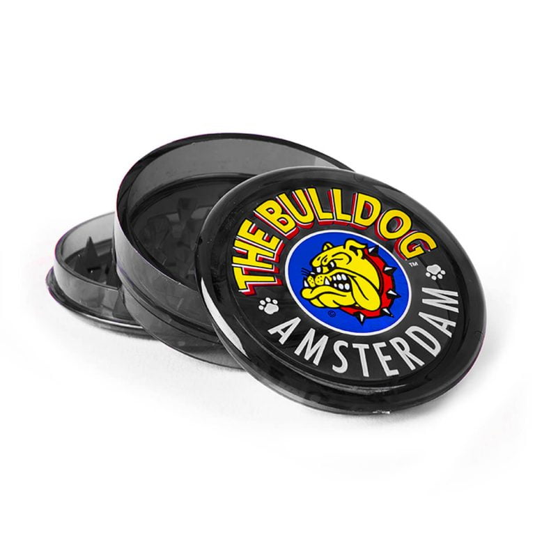 Grinder in plastica THE BULLDOG ORIGINAL - NERO