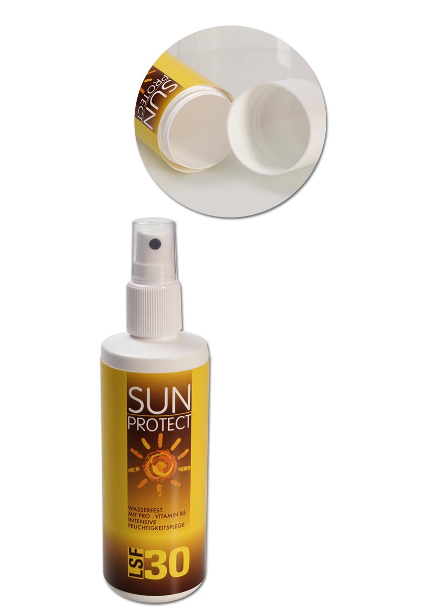 Crema solare contenitore segreto