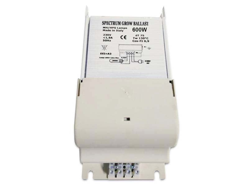 ALIMENTATORE BALLAST 600W - SPECTRUM GROW