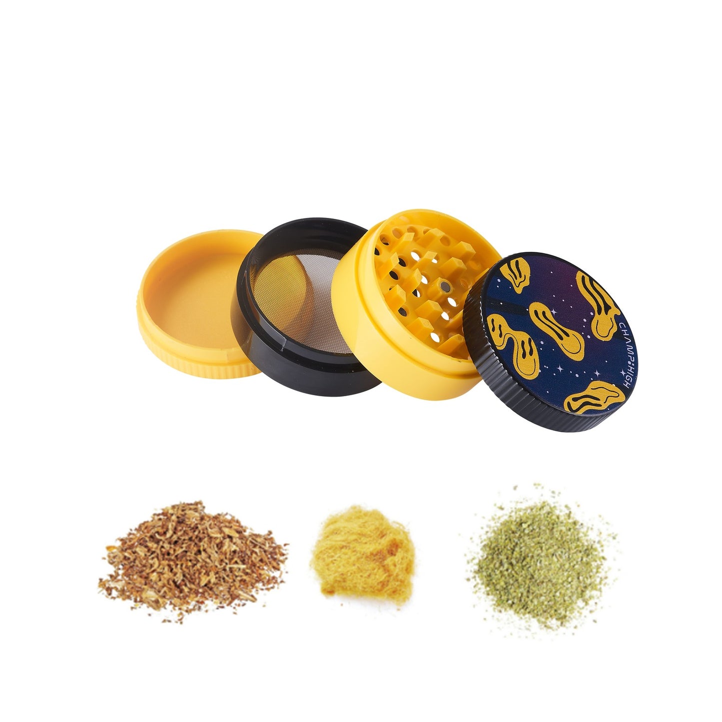 Grinder Plastica Smile Design 62mm