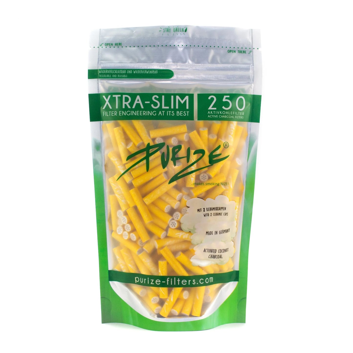 Purize Xtra Slim 6mm 250pz Yellow