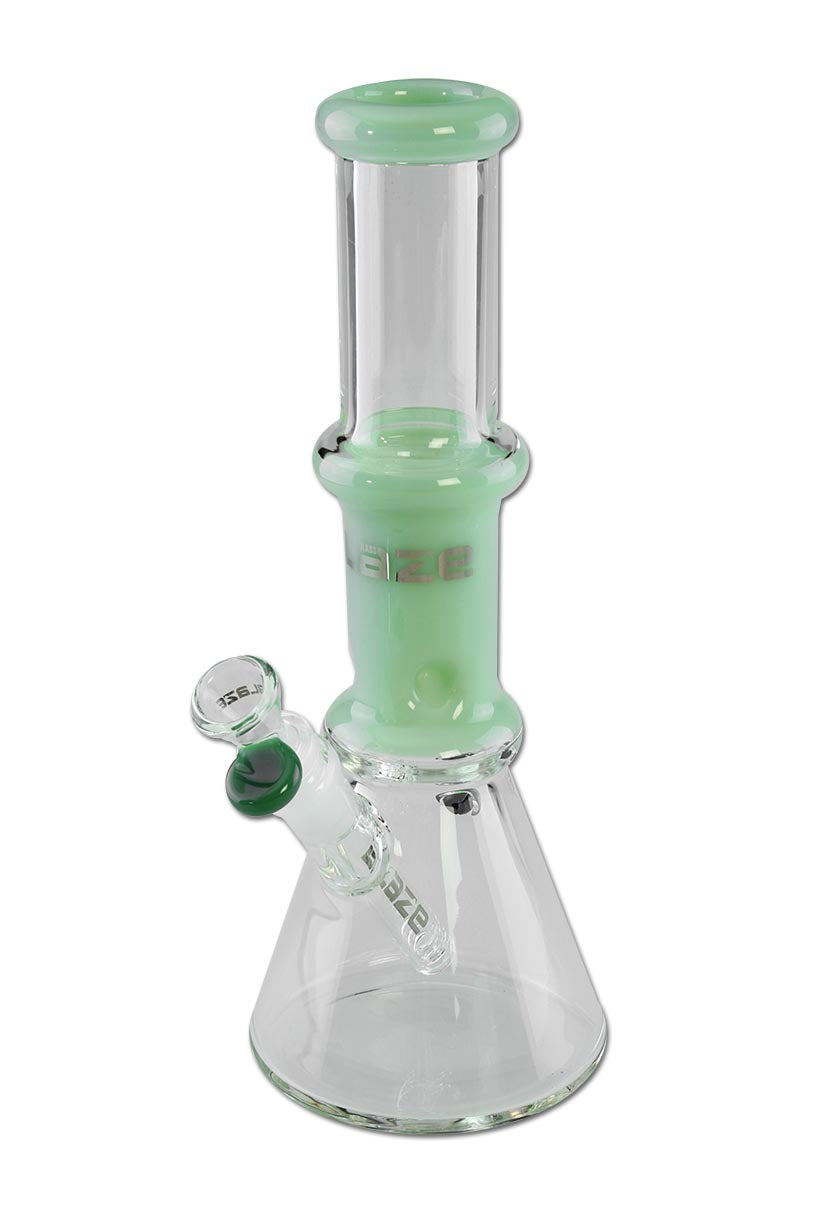 Bong in Vetro Glow in the Dark 30cm - Blaze