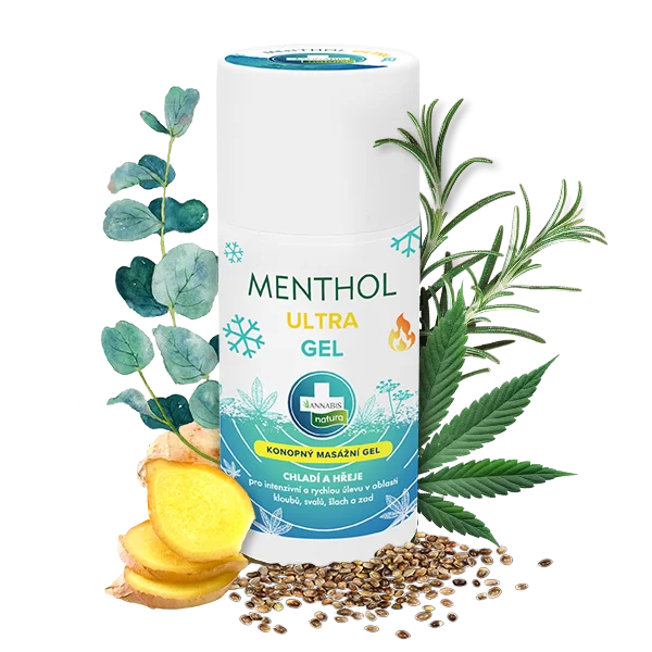 Gel Menthol ultra con effetto caldo-freddo