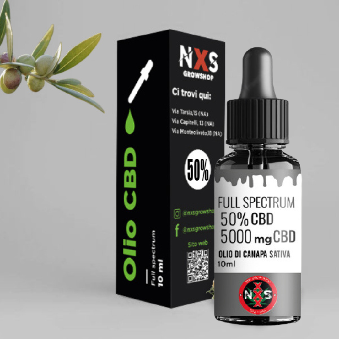 Olio CBD Full Spectrum 50% - NxS