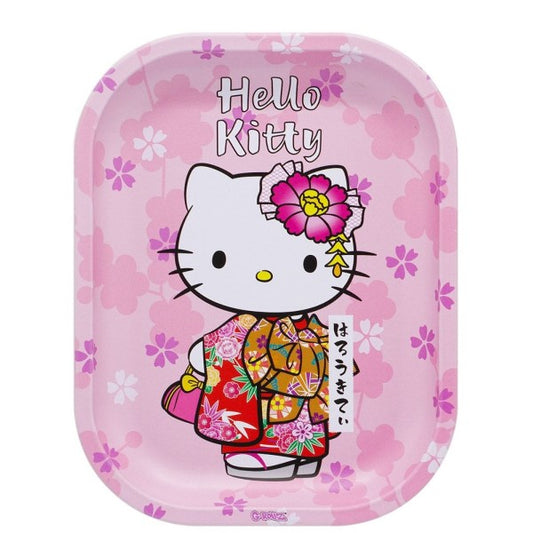 Vassoio 18x14cm - Hello Kitty Kimono Pink