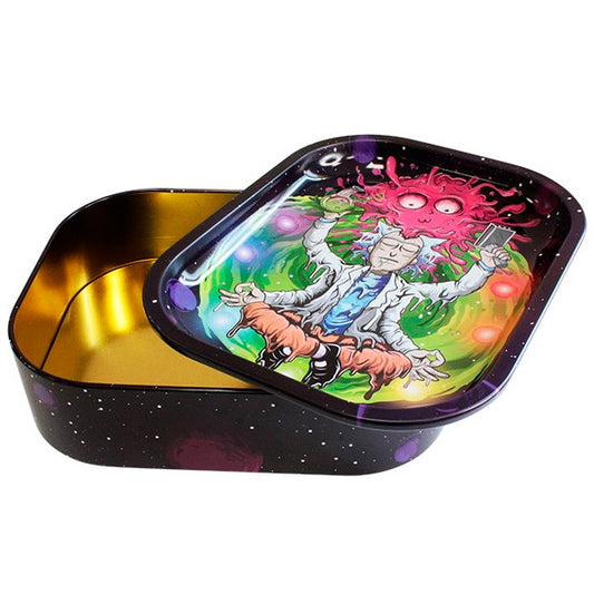 Scatola con vassoio Rick&Morty