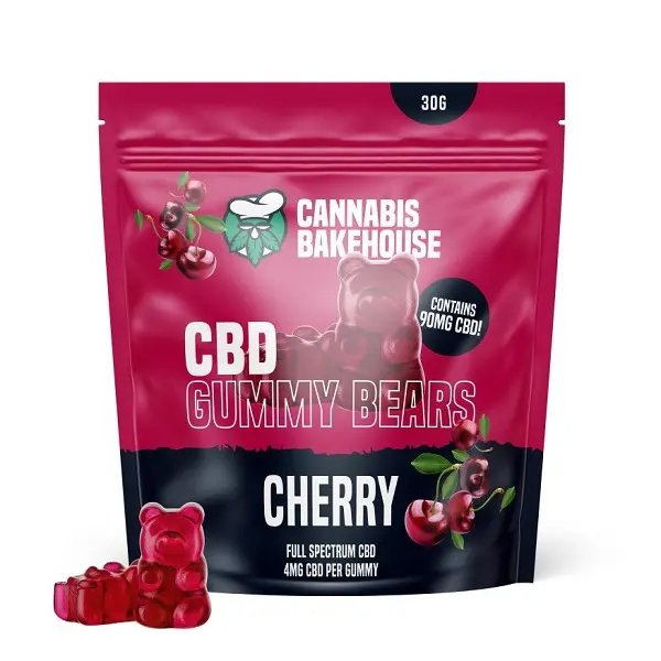 Caramelle CBD alla Ciliegia 30g - Cannabis Bakehouse