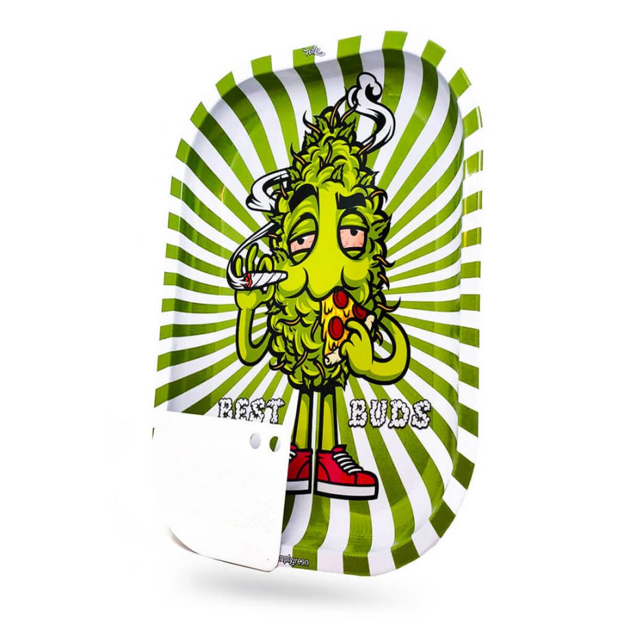 Vassoio Metal Grinder Card Magnetica – HUNGRY PIZZA – Best Buds