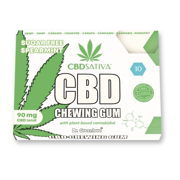 CBD Sativa Chewing Gum