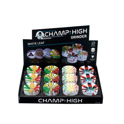 Grinder FOGLIA GOCCIOLANTE BIANCO - Champ High