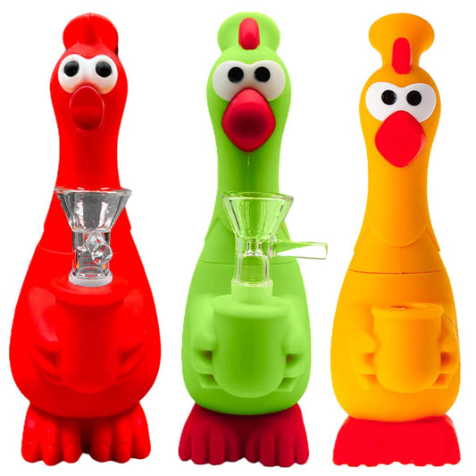 Bong In Silicone Pollo