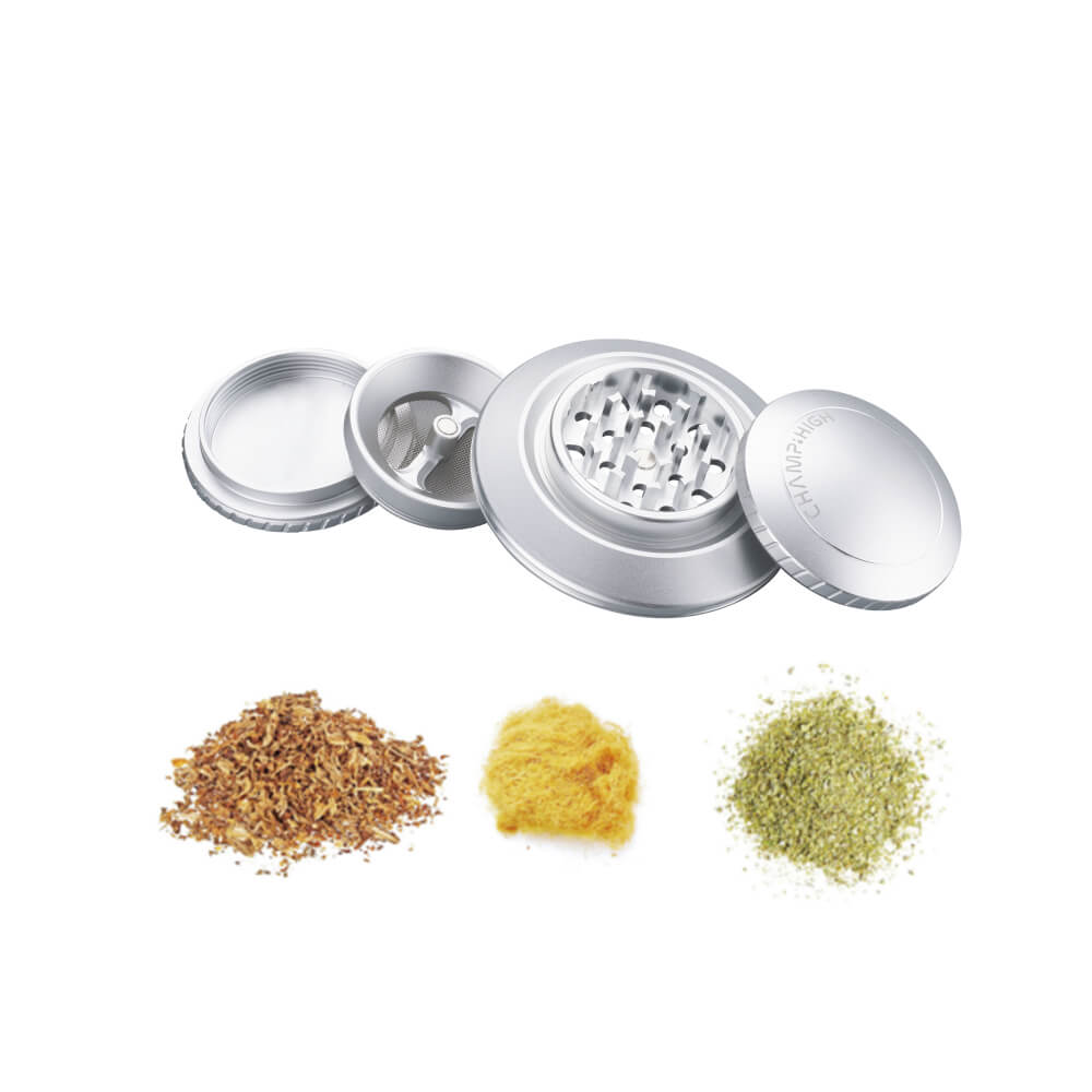 Grinder Silver Flying Saucer 80mm - Champ High