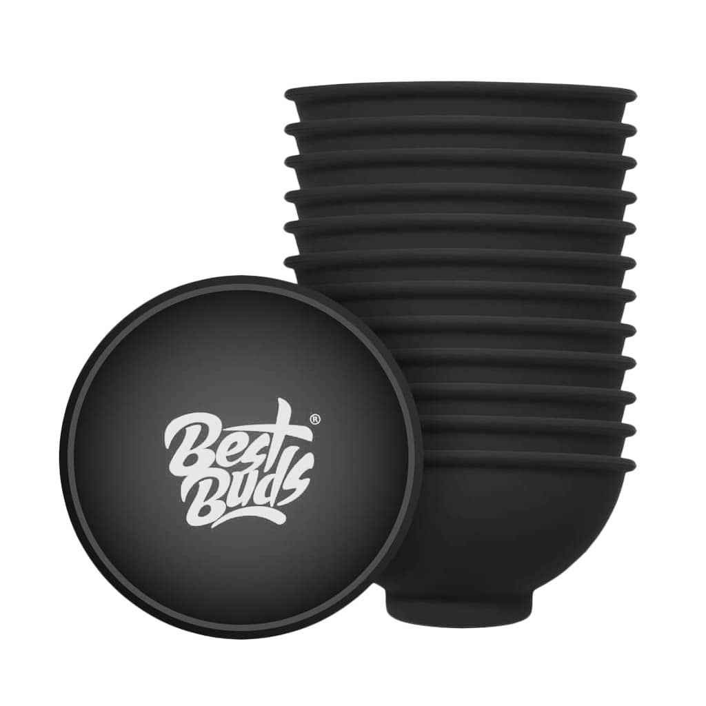 Cocchino mistiera in silicone 7cm BEST BUDS "bianco"