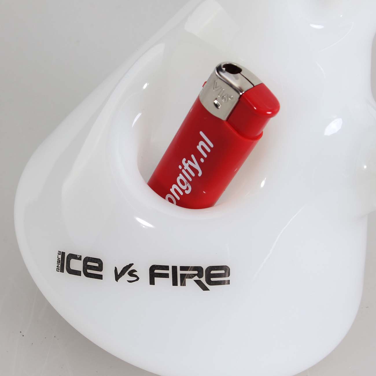 Ice Bong in Vetro Ice vs. Fire 30cm - Blaze