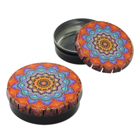 Contenitore Click Clack Mandala Red 55mm