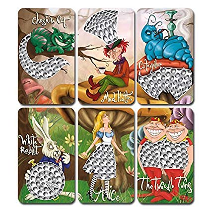 Grinder Card - Alice in Wonderland