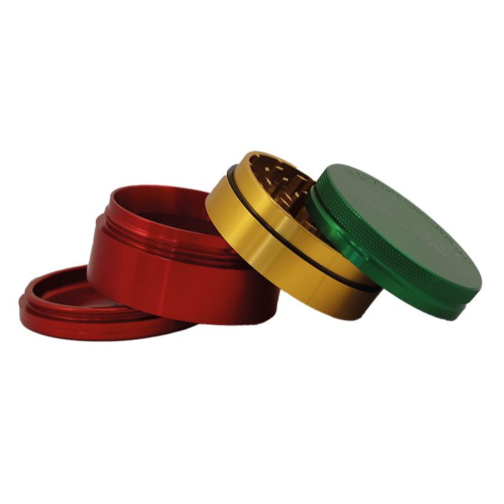 HAMMERCRAFT X RAW Grinder Alluminio Rasta- Large