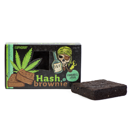 Hash Brownie Cannabis & Rum - Euphoria