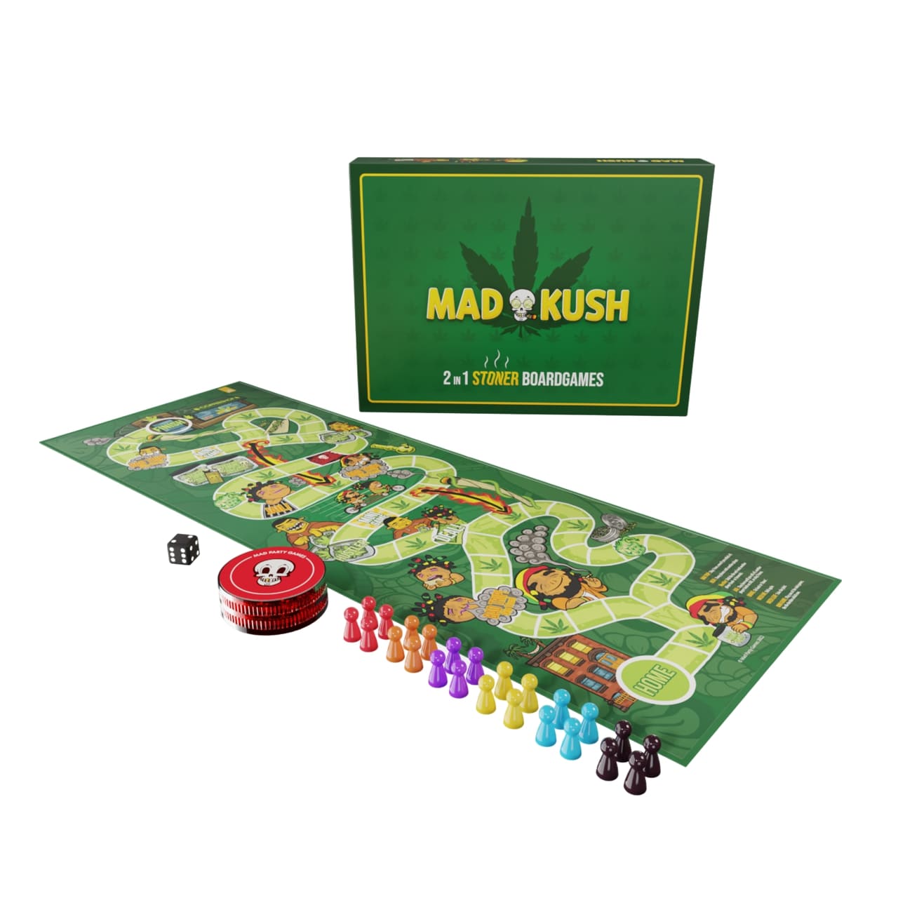 Gioco da tavola - MadKush 2 in 1