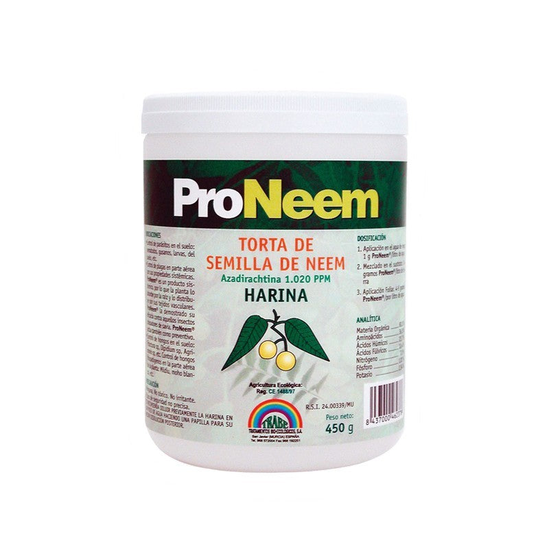 Pro Neem Deterrente Antiparassitario Farina di Semi di Neem – Trabe