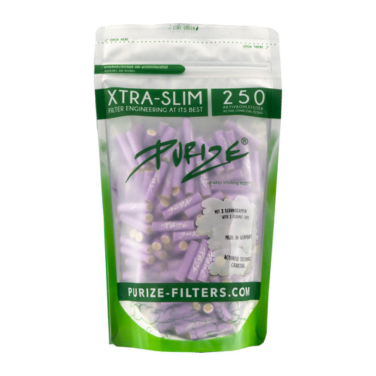 purize-xtra-slim-250-filter-active-charcoal-filtri-carboni-attivi-purple-viola