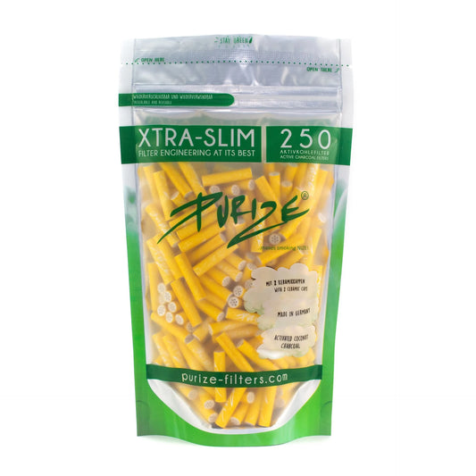 purize-xtra-slim-250-filter-active-charcoal-filtri-carboni-attivi-yellow-gialli