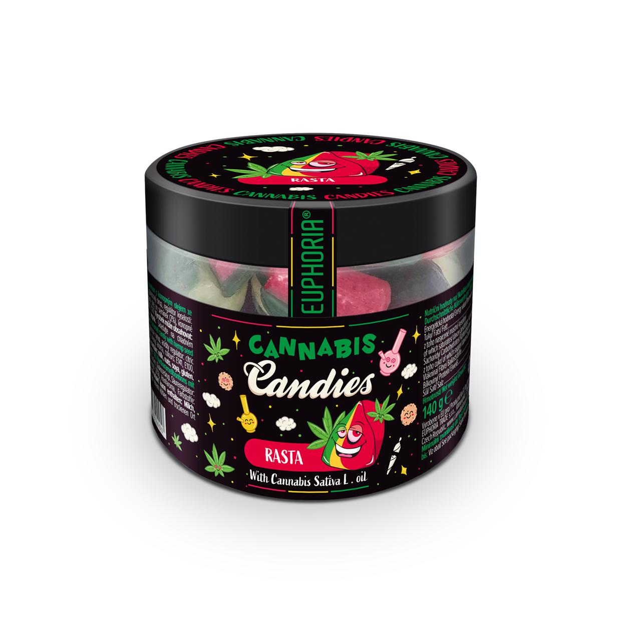 Cannabis Candies Rasta - Euphoria