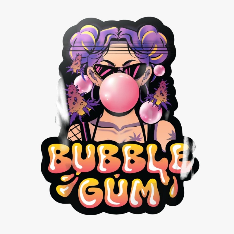 Zip Bag Bubble Gum