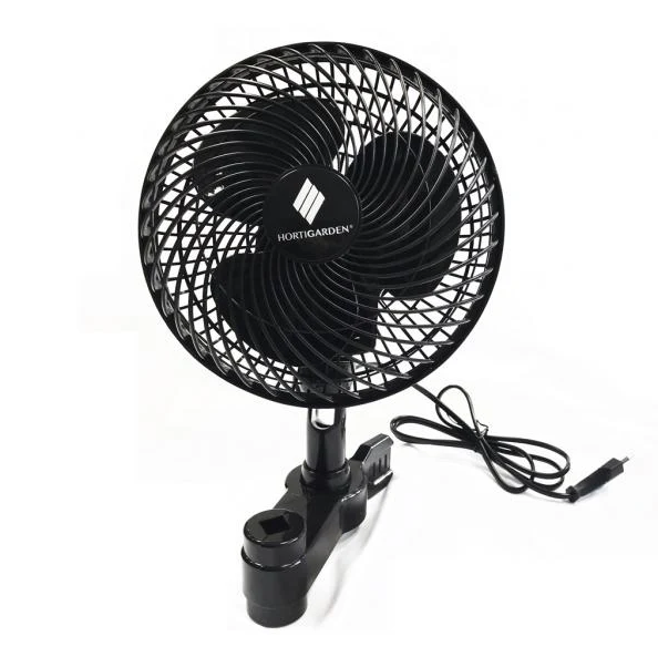 Ventilatore a clip oscillante 22cm - Horti Garden