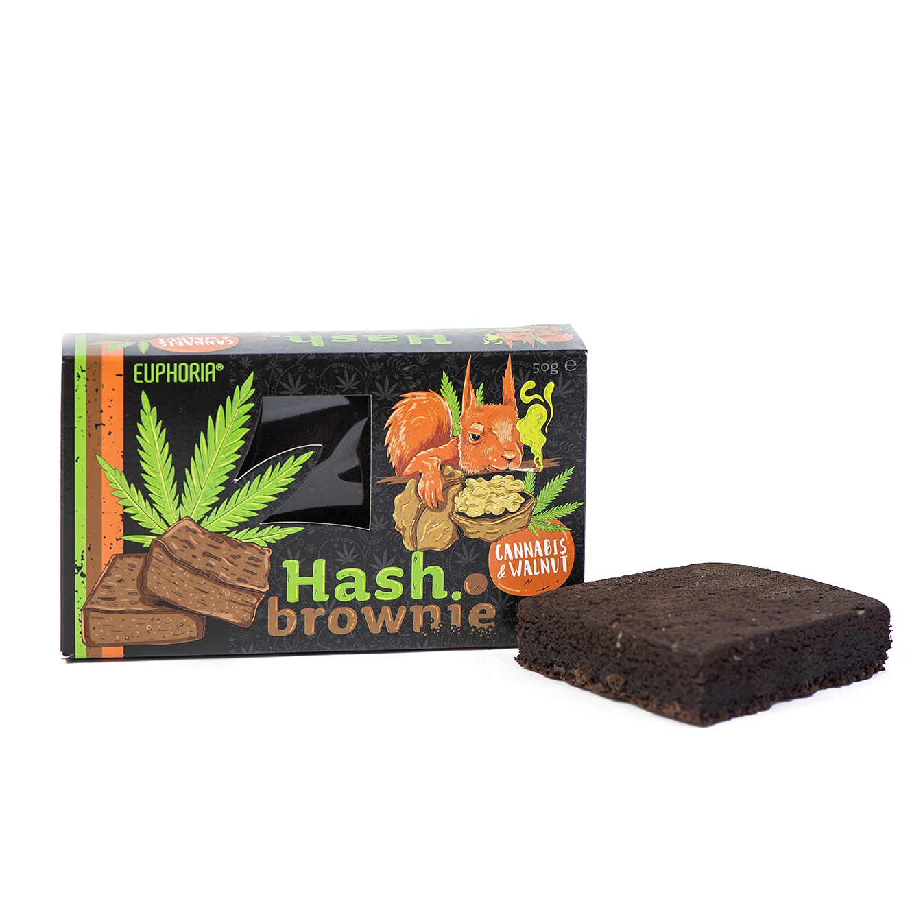 Hash Brownie Walnut - Euphoria